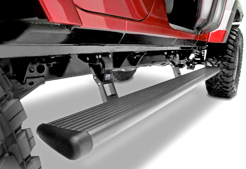 The automatic, electric-powered running board that instantly extends when you open your door, and retracts out of sight when the doors close.