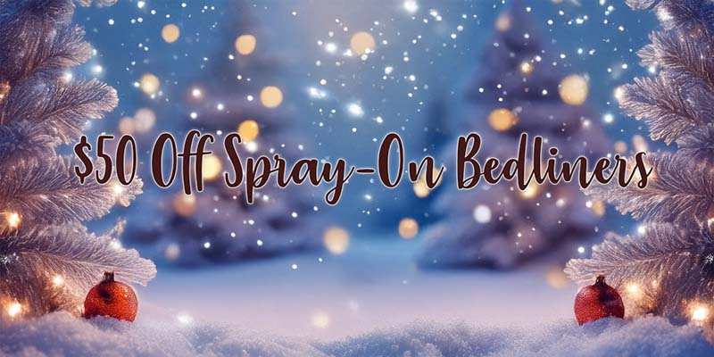 Holiday Truck Upgrades: $50 Off Spray-on Bedliner