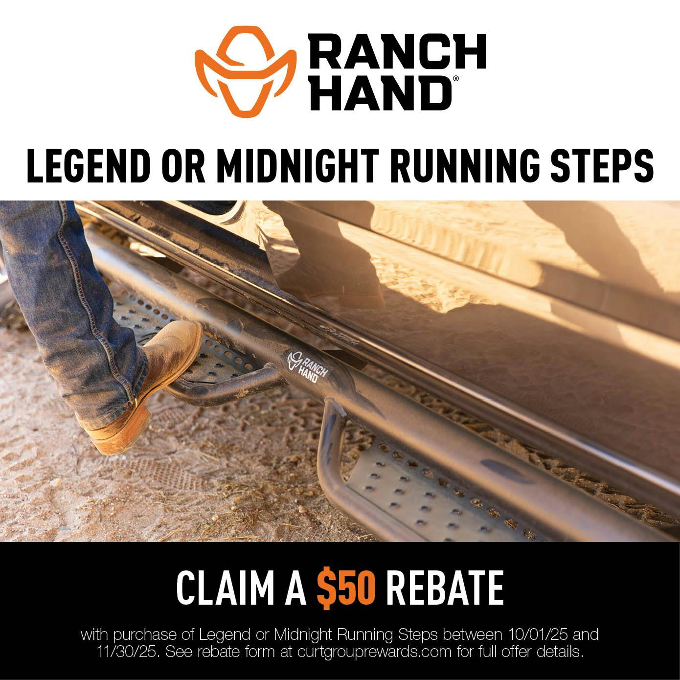 Ranch Hand Legend Rebate